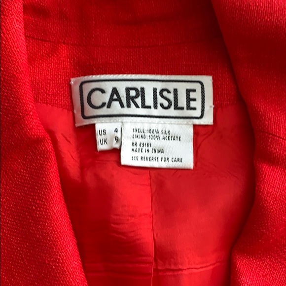 Beautiful Red Blazer - Picture 2 of 5